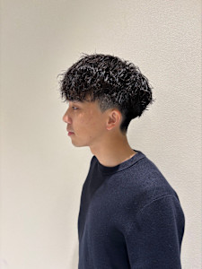 男らしさMAXメンズパーマ