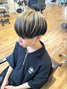 コントラストツートンブリーチカラー