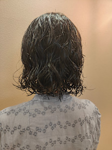 ボブパーマ/くせ毛風パーマ/くるくるパーマ/顎ラインボブ