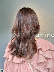 ピンクブラウン/レイヤースタイル