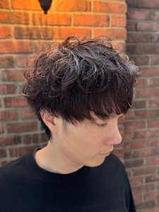 マッシュパーマスタイル