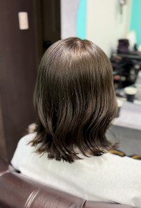 オリーブベージュ×ダブルカラー