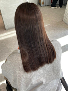 【ChaoMICHI sachika】 シアーベージュ 艶髪