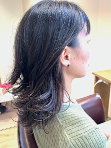 セミロングスタイル/30代/40代/50代