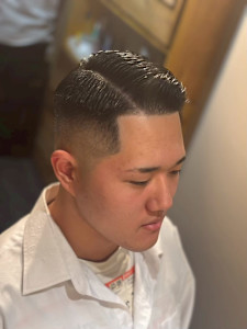サイドパート 本厚木床屋 本厚木バーバー