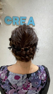 シニヨンスタイル♪