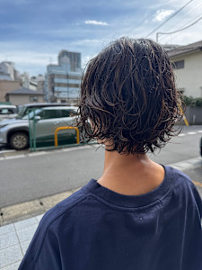 【クセ毛を活かしたい◎】ショートウルフスタイル