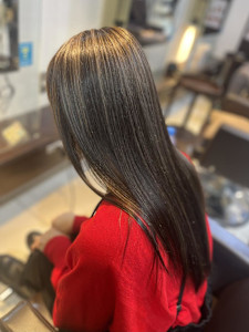 極細ハイライトカラー