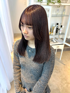 パープルカラーブリーチ