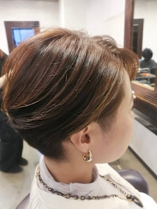 ツーブロック×耳掛けクールショート/赤羽美容室/赤羽駅/