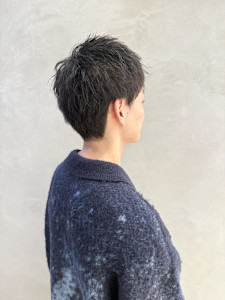 スパイキーショート/メンズカット/仙台