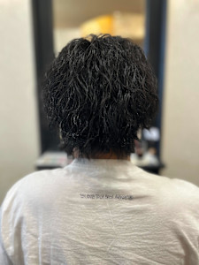 縦落ちスパイラルパーマ