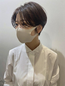 ハンサムショート　×　髪質改善　　半個室