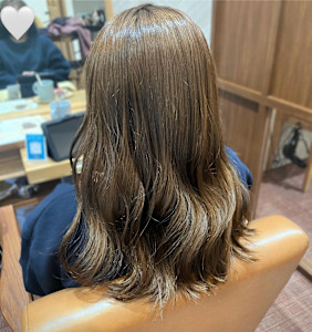 ブリーチなし ミルクティーベージュ