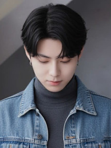 爽やかセンターパート｜自由が丘で人気の大人メンズヘア