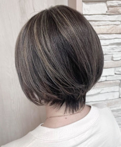 20代30代大人可愛い★小顔ショートカットくびれボブ