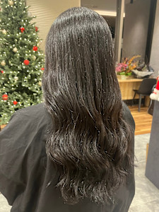 ロング 透明感カラー