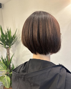 前下がりショートボブ