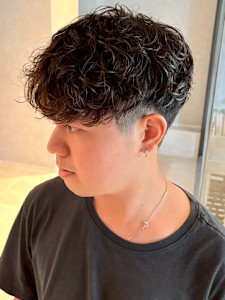ツイストスパイラルパーマ 束感 ツーブロック マッシュ - Men's Salon bloc掲載