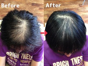 美容院 be shealing×増毛エクステ