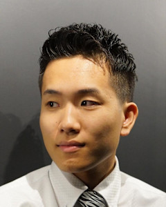 メンズ　刈り上げ　ショート　パーマ - 銀座shino掲載