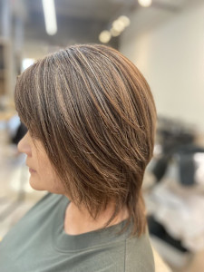 黒髪カタログ/クラゲヘアー/オリーブグレー/天王台 - LOGOS 湖北本店掲載