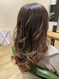 デザインカラー/裾カラーレッド/20代/30代/40代/50