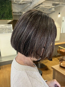 ボブスタイル×ハイライト/30代/40代/50代 - chill out 塚口本町店掲載