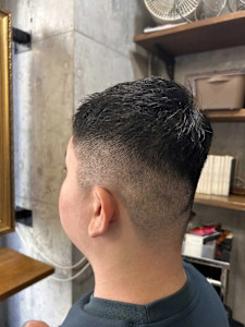 メンズナチュラルフェード