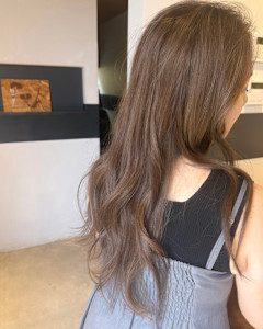 ミルクティーブラウンハイライト