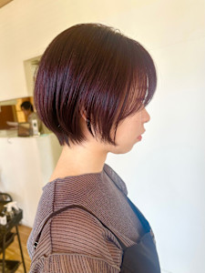 【増田】ショート×レッドブラウン