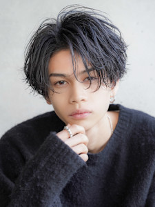 韓国マッシュカルマパーマ