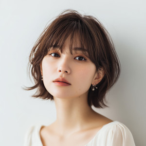 外ハネで軽やかにスッキリスタイル - hair green百合ヶ丘掲載