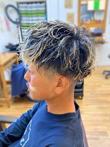 ブリーチパーマゆるスパイラルパーマ