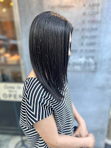 髪質改善ストレート×ナチュラルレイヤー