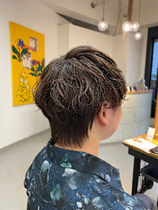 メンズカット/メンズパーマ/ニュアンスパーマ/ウルフマッシュ