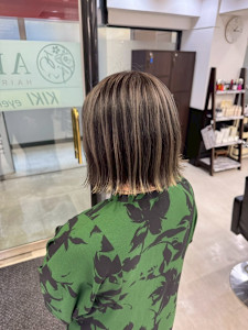 アンブレラカラー - AIZU本厚木 白髪ぼかし ハイライト バレイヤージュ 髪質改善掲載