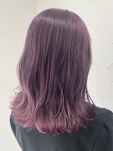 ブリーチダブルカラーピンクラベンダーカラーケアブリーチ - prize 表参道/原宿店【プライズ】掲載