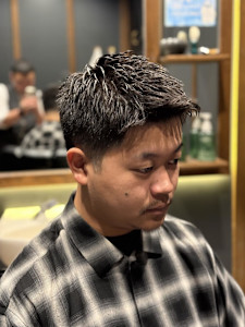 メンズ　スパイキーショート　刈り上げ - 銀座shino掲載