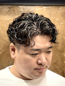 ウェーブパーマスタイル