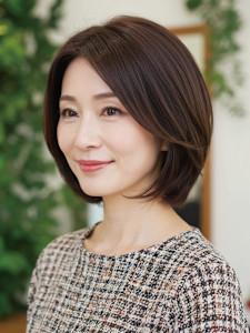 40-50代にオススメ★リフトアップレイヤーボブ - ダメージレスサロン I・STYLE 藤三陽光台店掲載