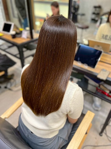 髪質改善ストレート/韓国/縮毛矯正/レイヤーカット/三宮駅