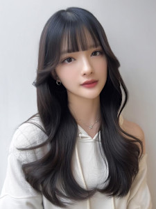 網紅ヘア/韓国/三宮駅/髪質改善/縮毛矯正/ダブルカラー