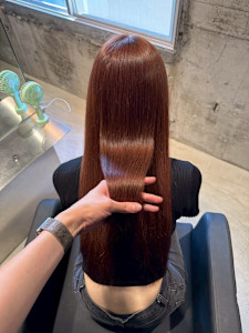 髪質改善ストレート/韓国/縮毛矯正/レイヤーカット/ダブルカ