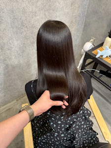 髪質改善ストレート/韓国/縮毛矯正/レイヤーカット/ダブルカ