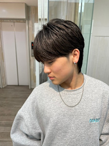 men's センターパート