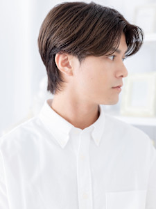 ツーブロック前髪パーマ暗髪テーパーフェード　ココアブラウン - mod's hair【モッズヘア】上尾/上尾西口店掲載