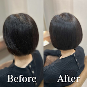 白髪ぼかし(ボブ)白髪キレイにマイナス10歳 - F.U.N 竹ノ塚店【ファン】掲載