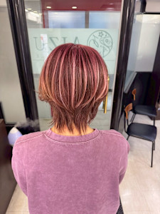 白髪ぼかしハイライト - AIZU本厚木 白髪ぼかし ハイライト バレイヤージュ 髪質改善掲載