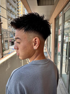 メンズカットスキンフェードショート - bococa by KENJE/メンズカット｜フェード掲載